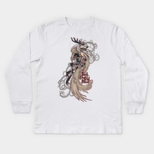 Vicar Amelia - Bloodborne (white dress version) Kids Long Sleeve T-Shirt